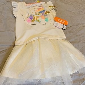 NWT 3T Unicorn Outfit